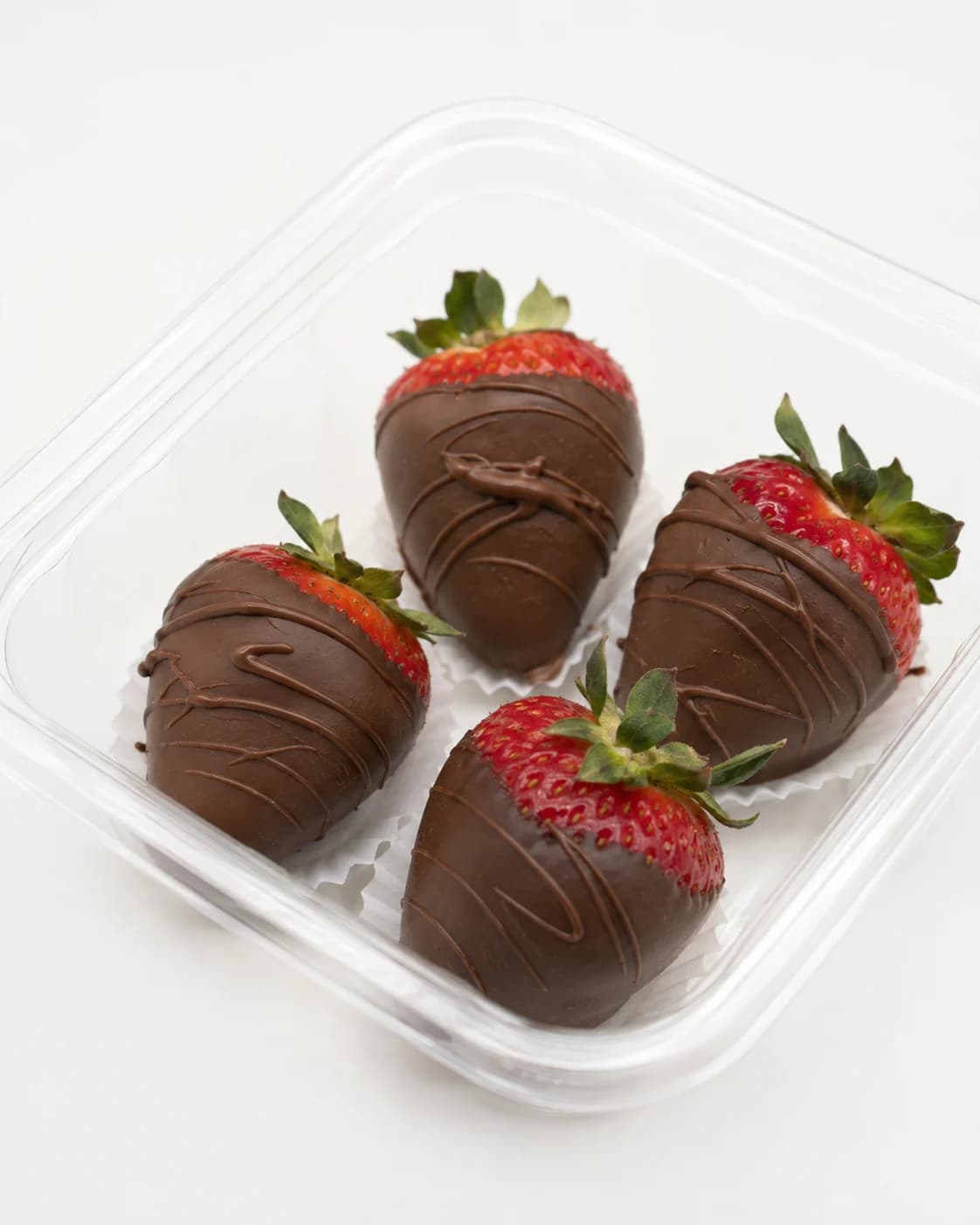 Fresas con chocolate clasico