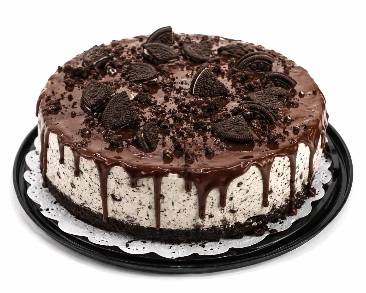 Cheesecake de oreo con chocolate de luminaria