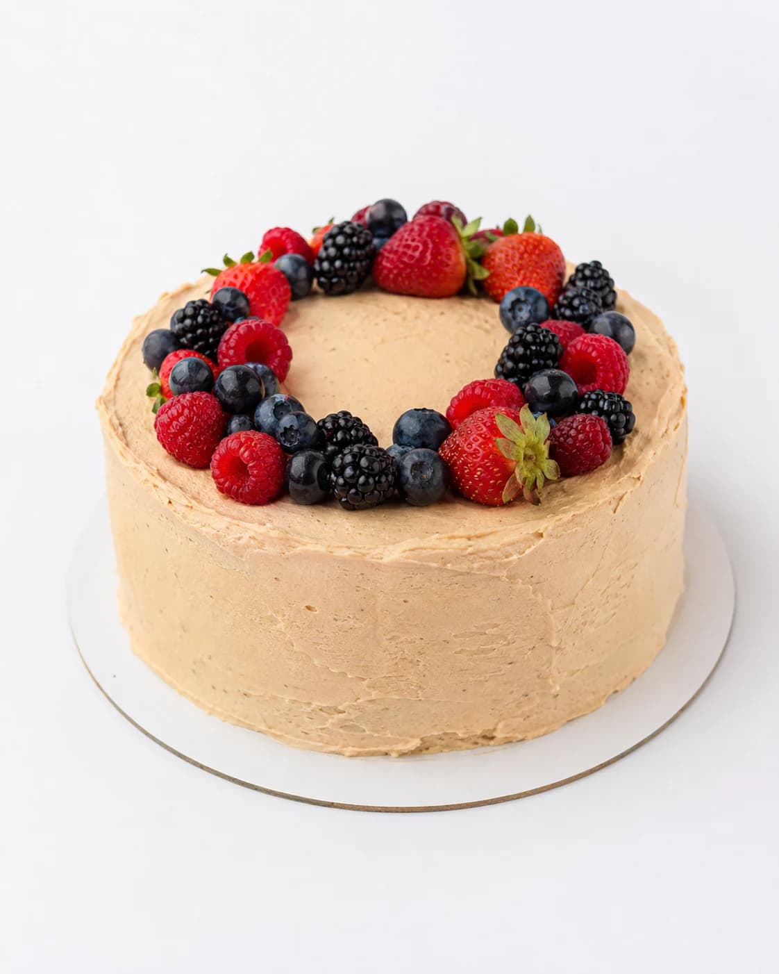 Pastel de whisky con frutos rojos de Luminaria