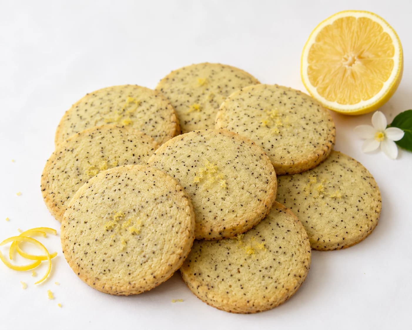 Galletas de limon con amapola de Luminaria
