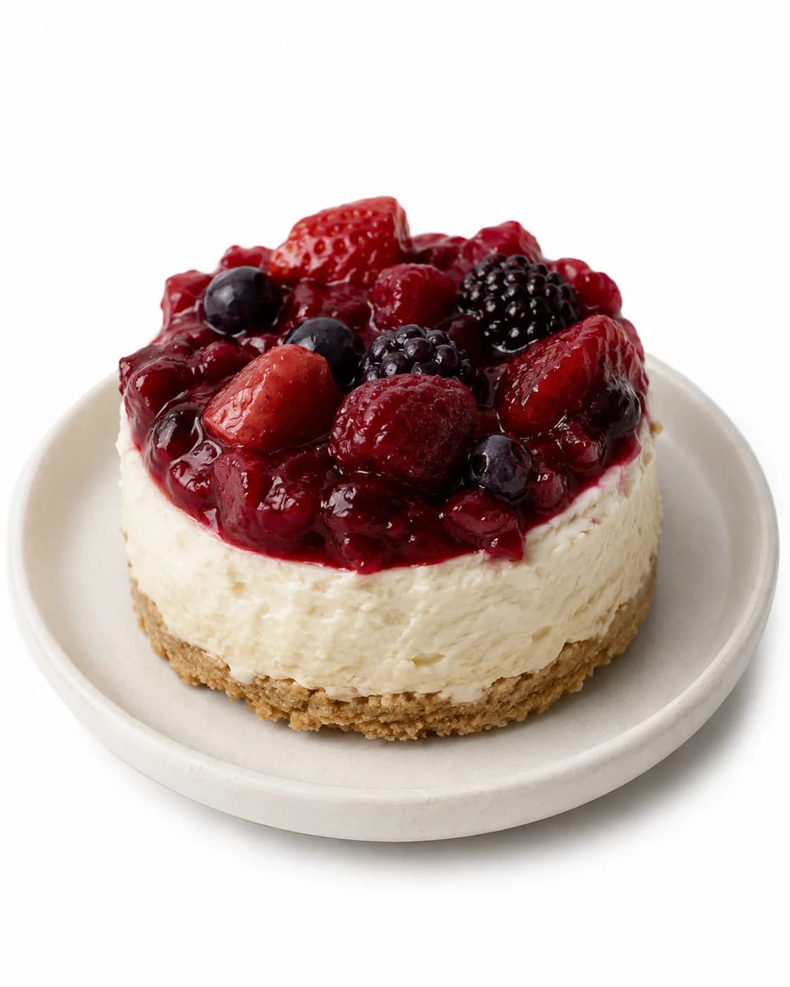 Cheesecake frutos rojos de luminaria