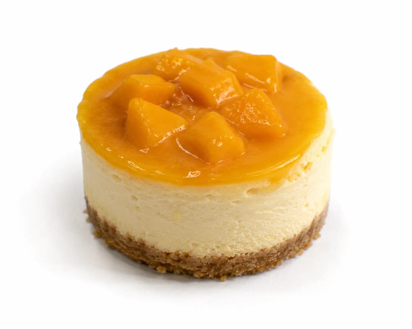 Cheesecake de mango individual de Luminaria